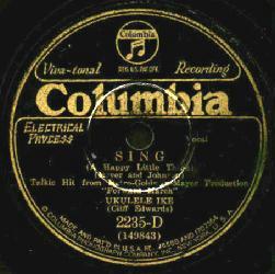 Sing - Columbia 2235-D